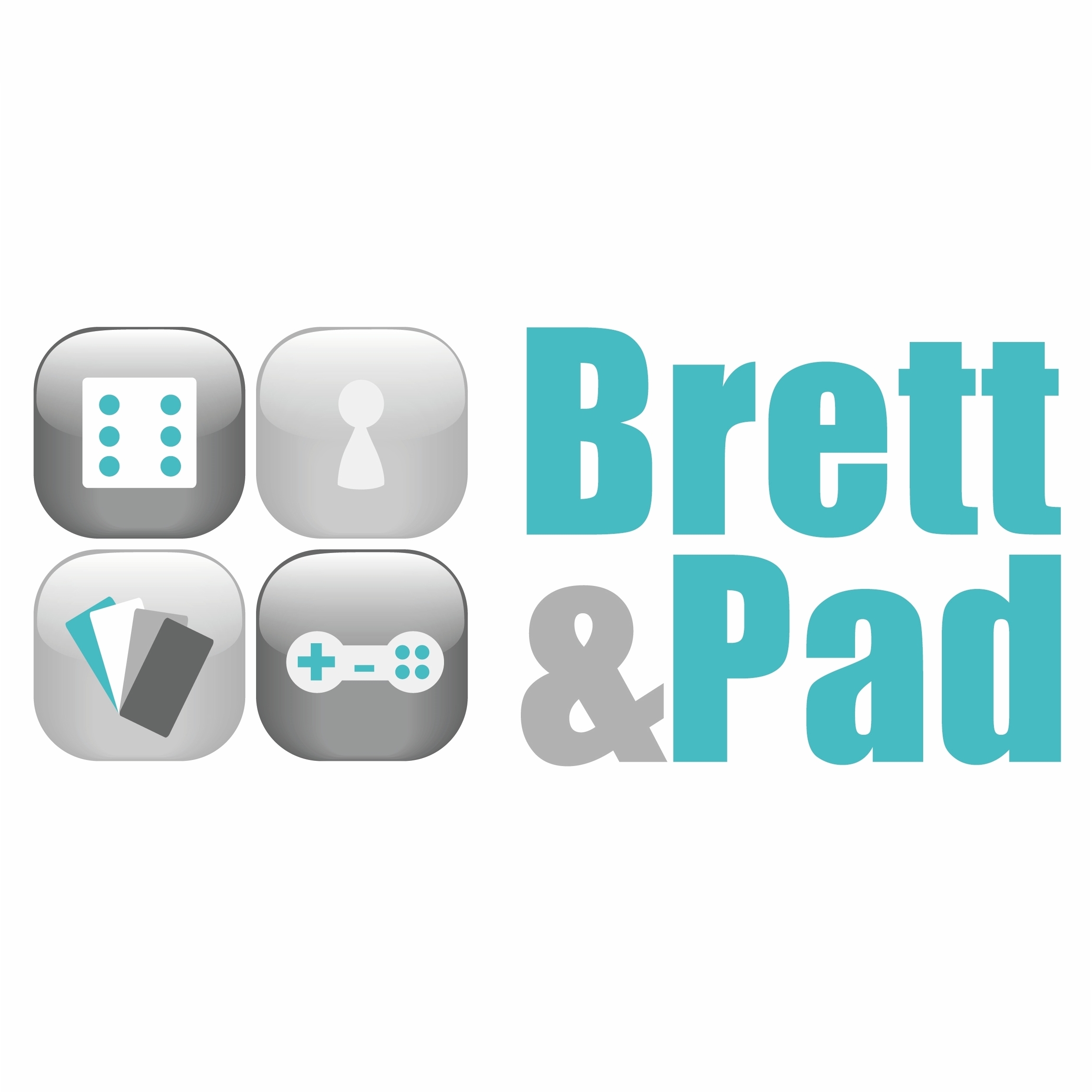 Logo_BPGlossy_typo Brett Pad quadrat